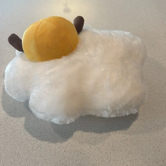 Fried Egg Plush 14 inches by Silver One missing tag - Picture 2 of 7